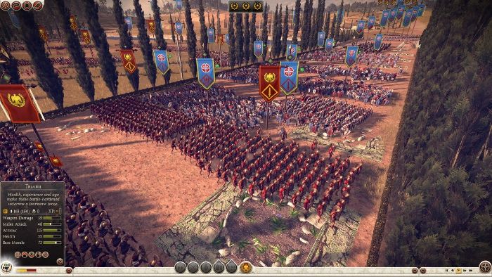 Chi tiết nông trại và bảng kinh tế tại Total War: Rome II
